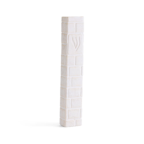 Polyresin Mezuzah | Kosel Design | 15 cm | מזוזה