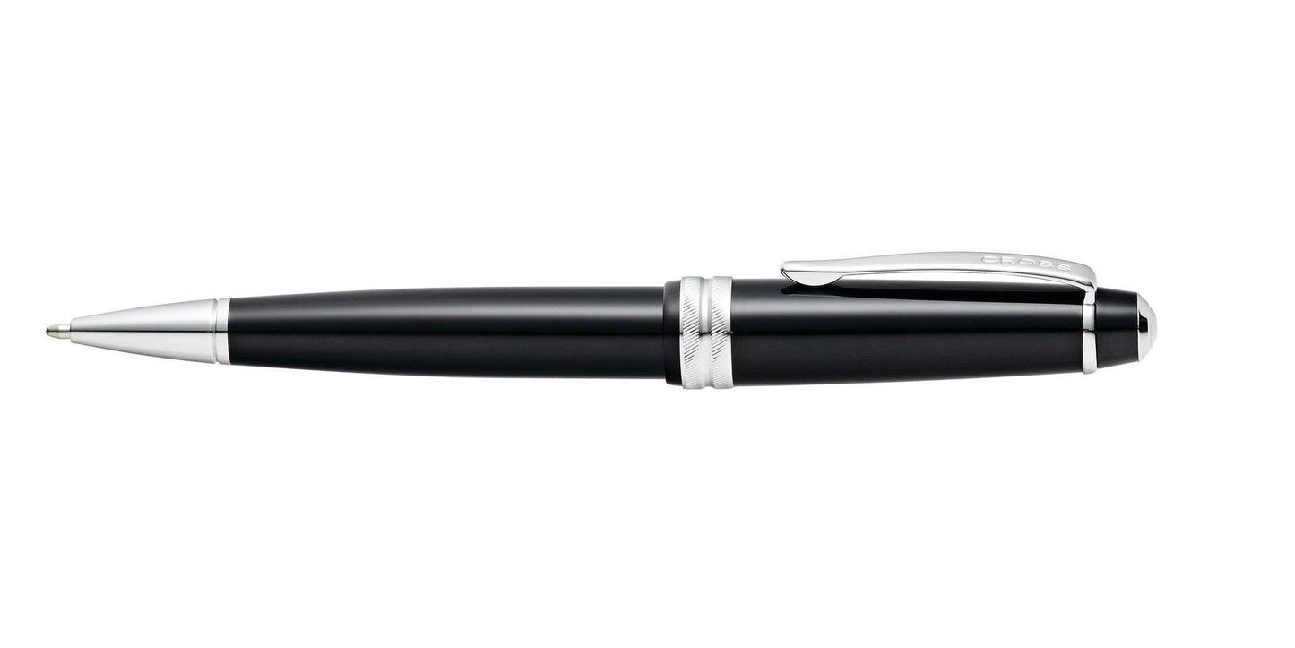 Bailey Light Glossy Black Resin Ballpoint Pen | Cross