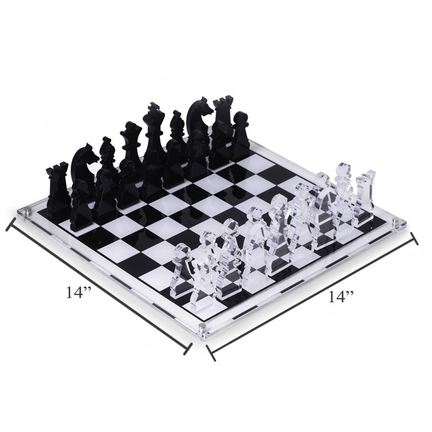 Acrylic Chess Set