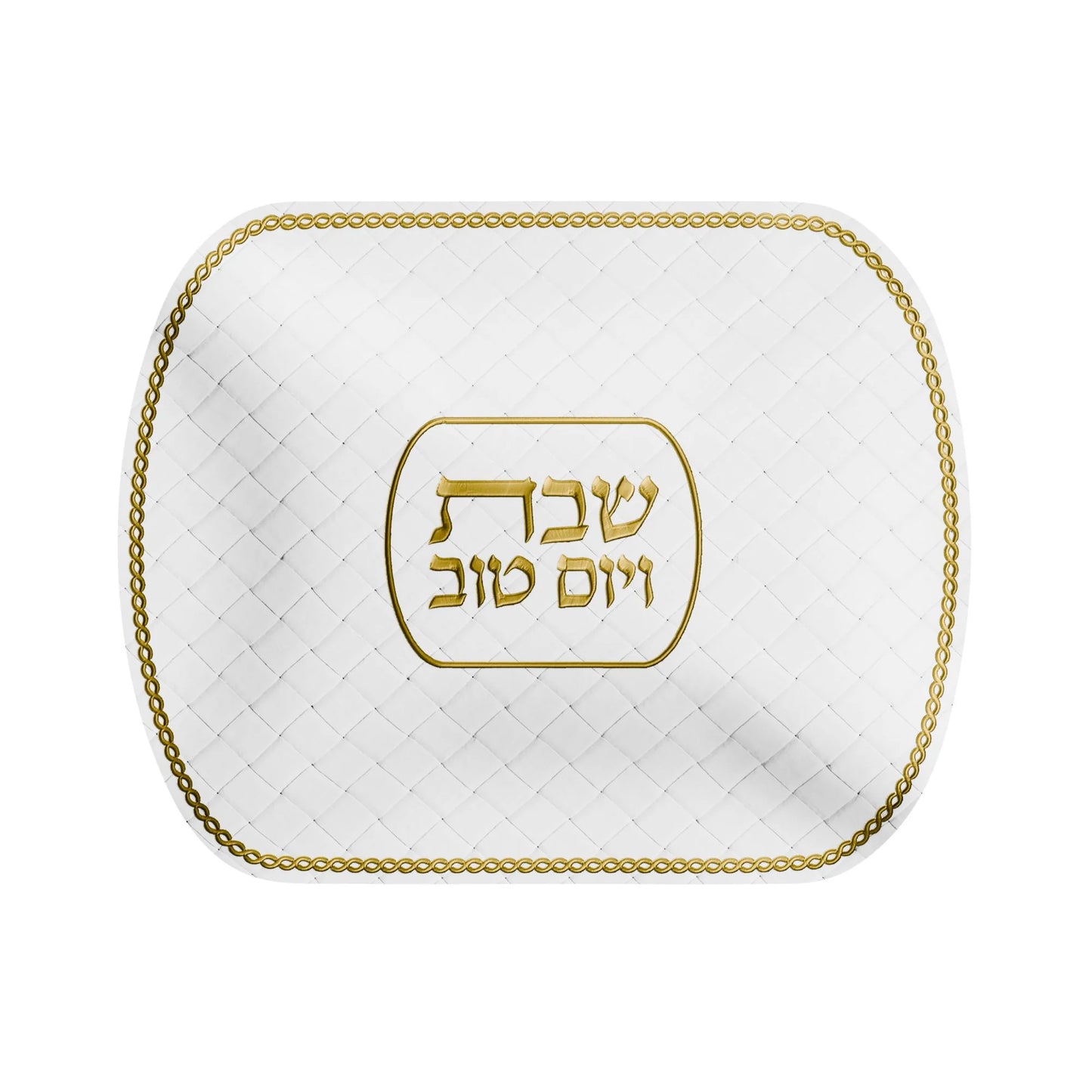 Leatherite Challah Cover | Woven Design