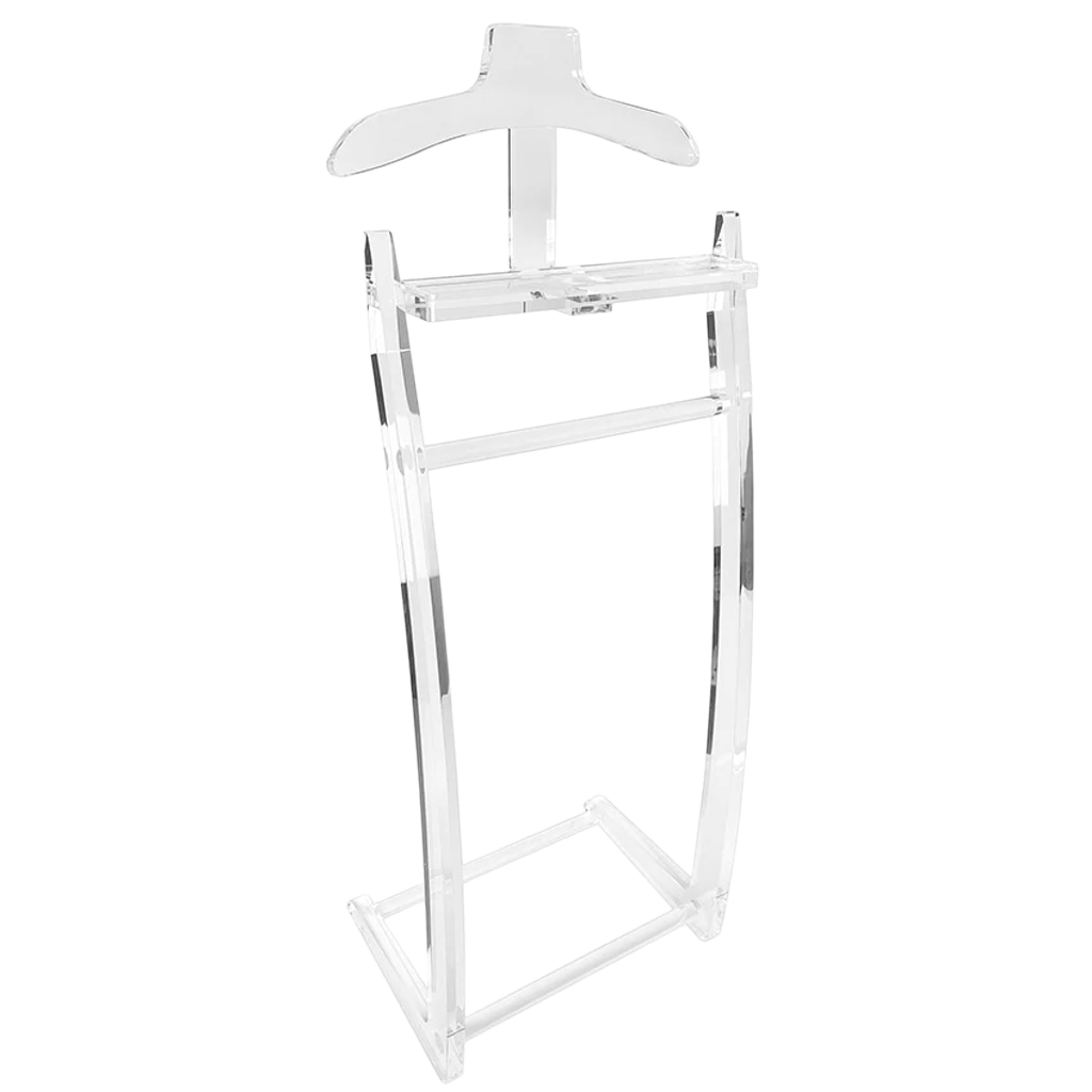 Modern Lucite Valet Stand