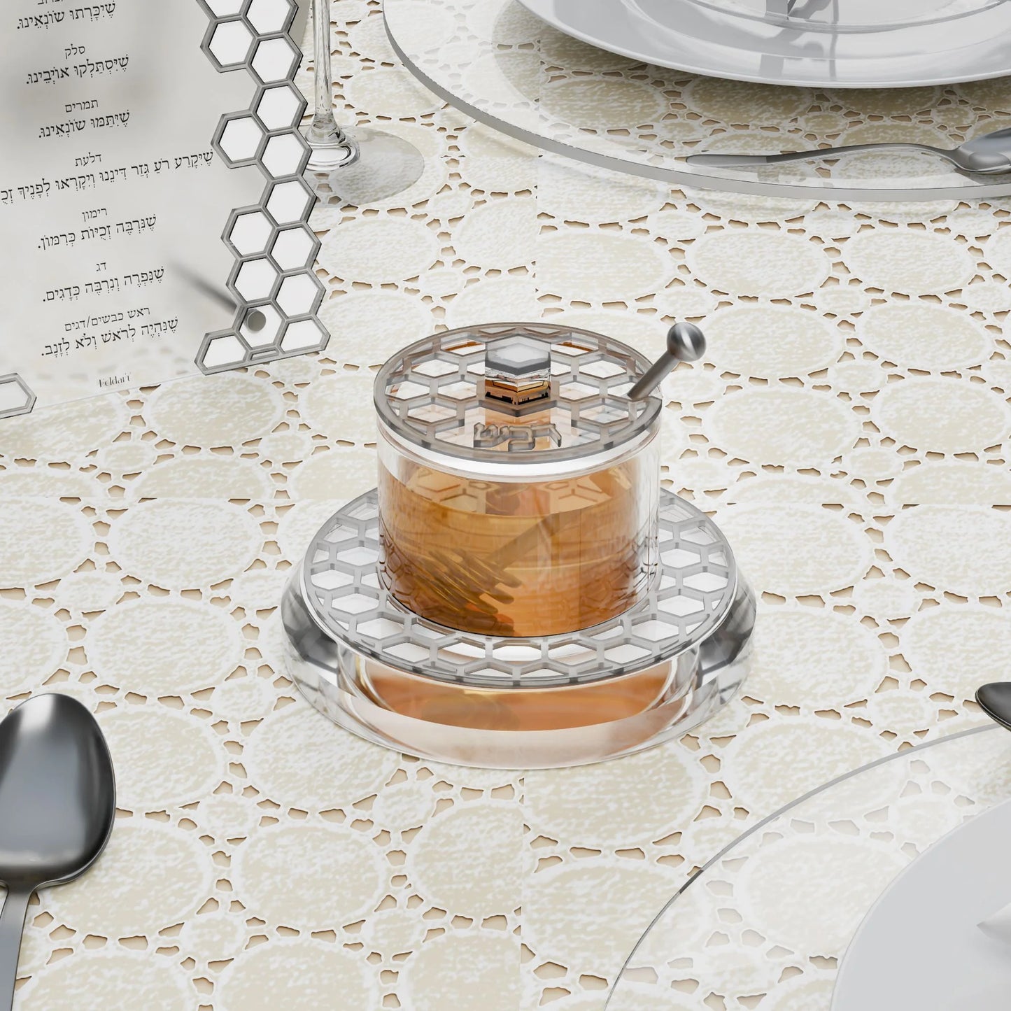 Honey Dish - Honeycomb v.2
