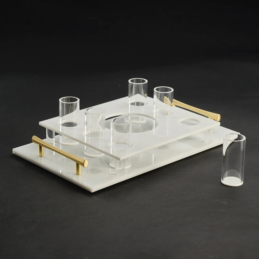 Lucite Shot Cup Set