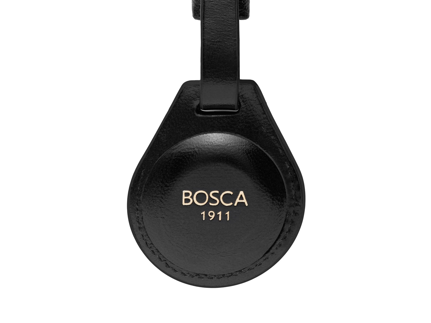 Bosca Leather Airtag Holder