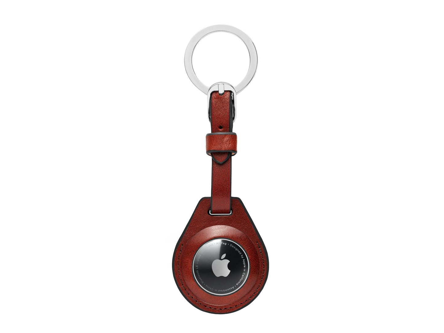 Bosca Leather Airtag Holder
