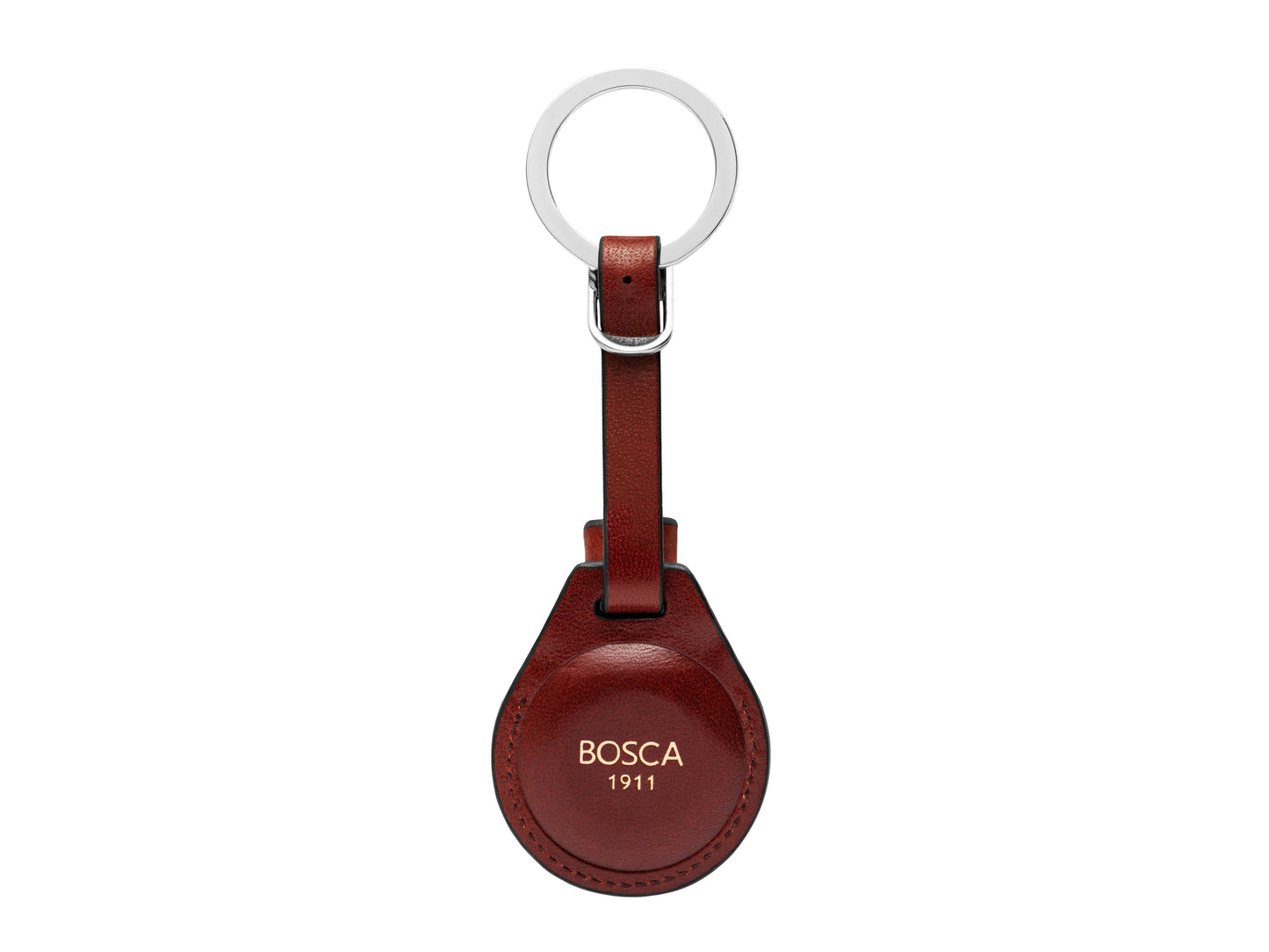 Bosca Leather Airtag Holder