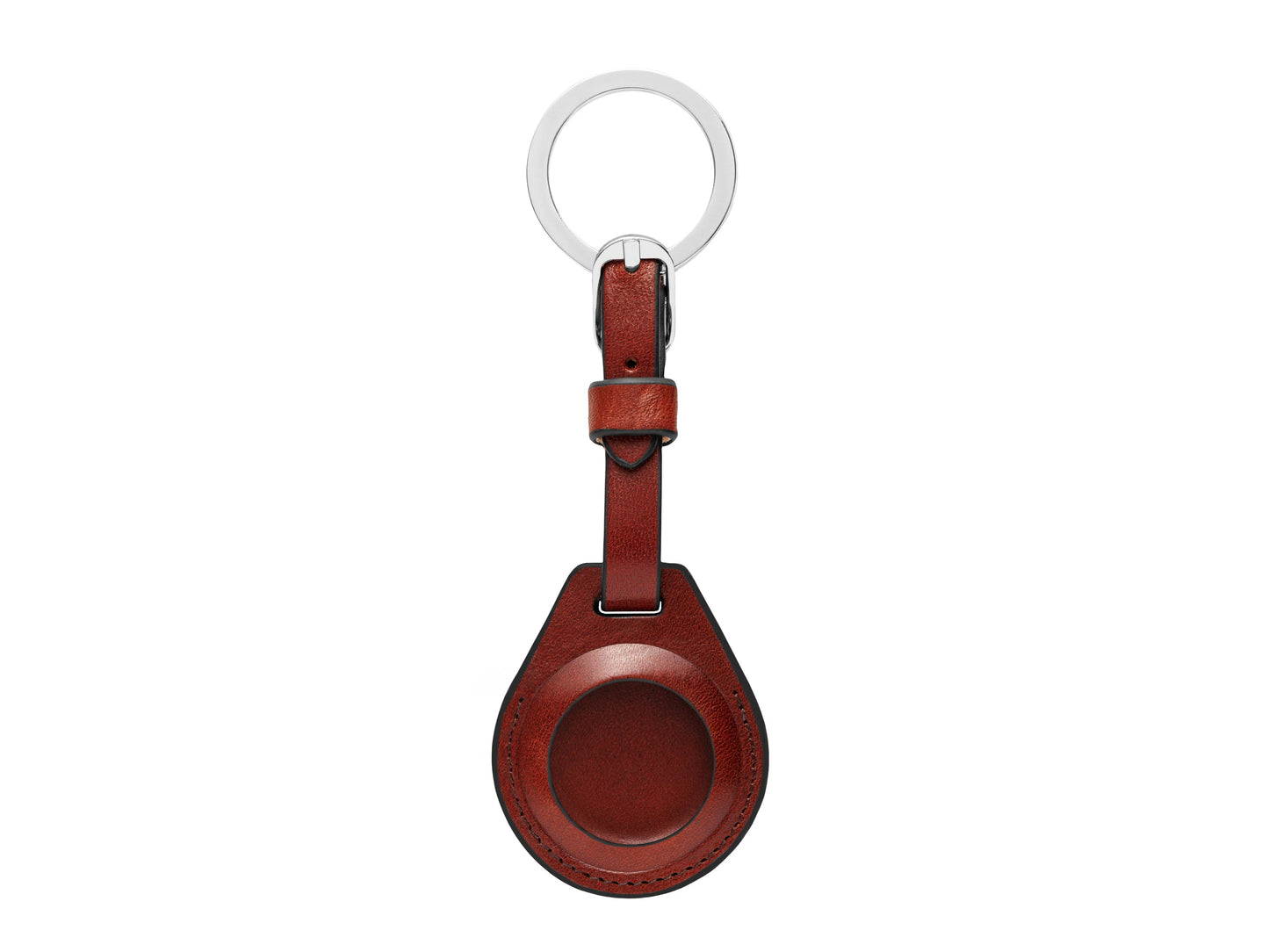 Bosca Leather Airtag Holder