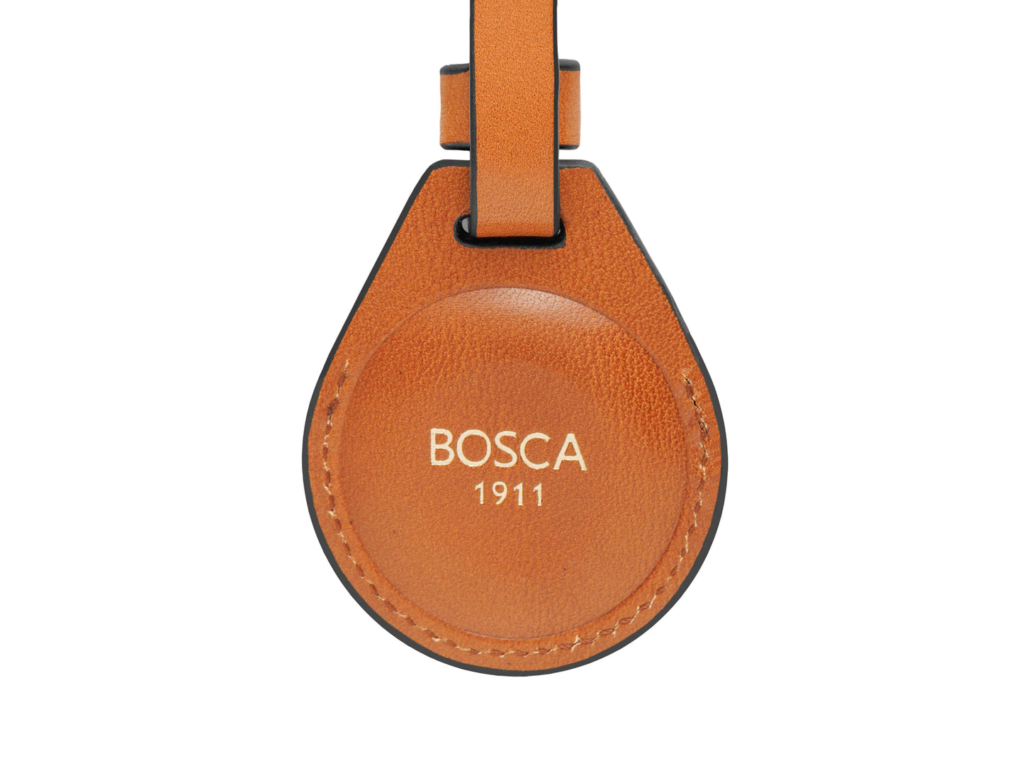 Bosca Leather Airtag Holder