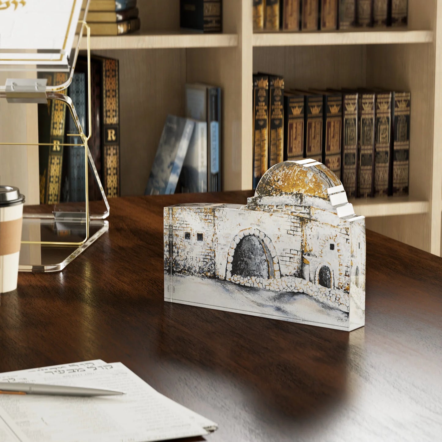 Kever Rochel Block – Luxury Acrylic Décor