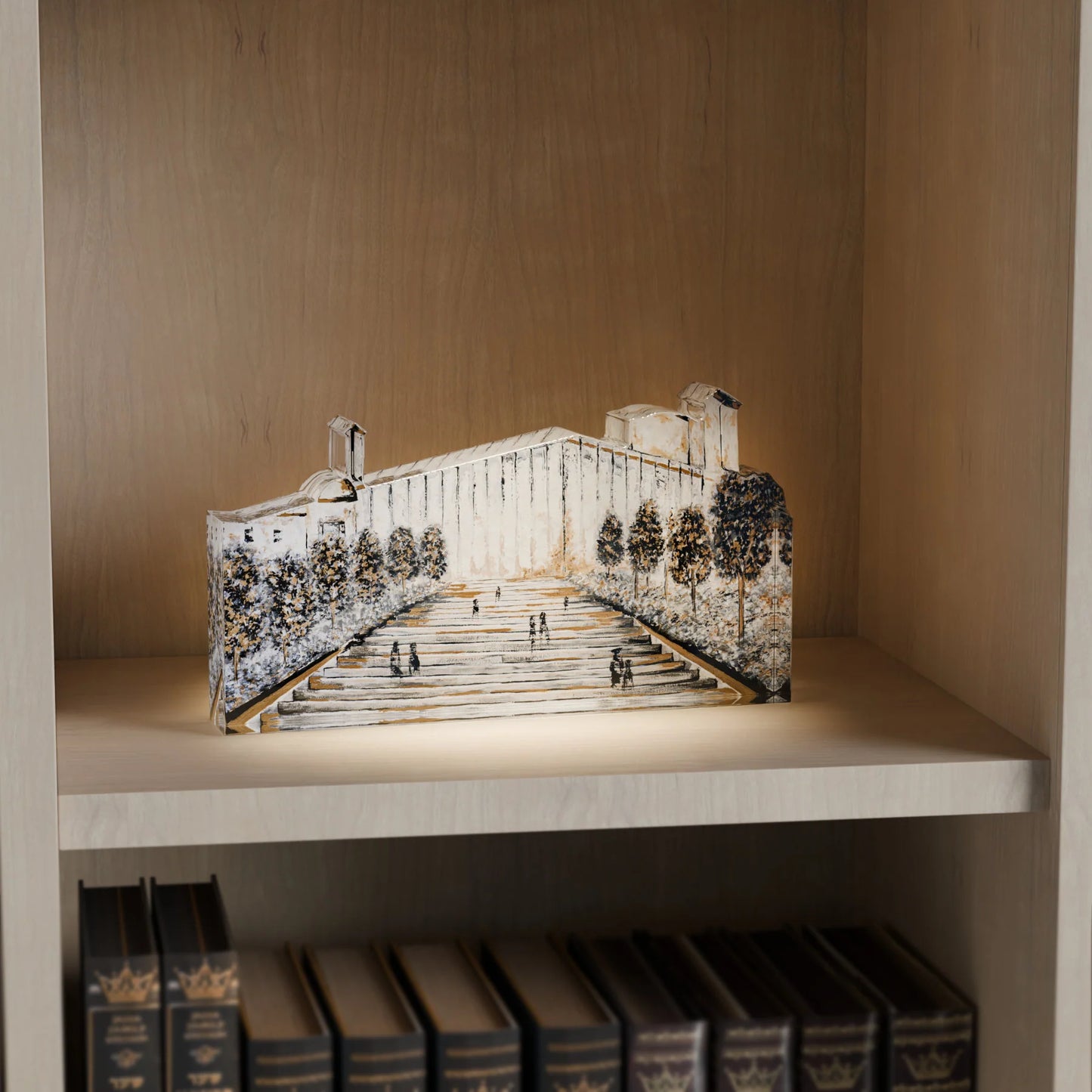 Mearas Hamechpela Block – Luxury Acrylic Décor