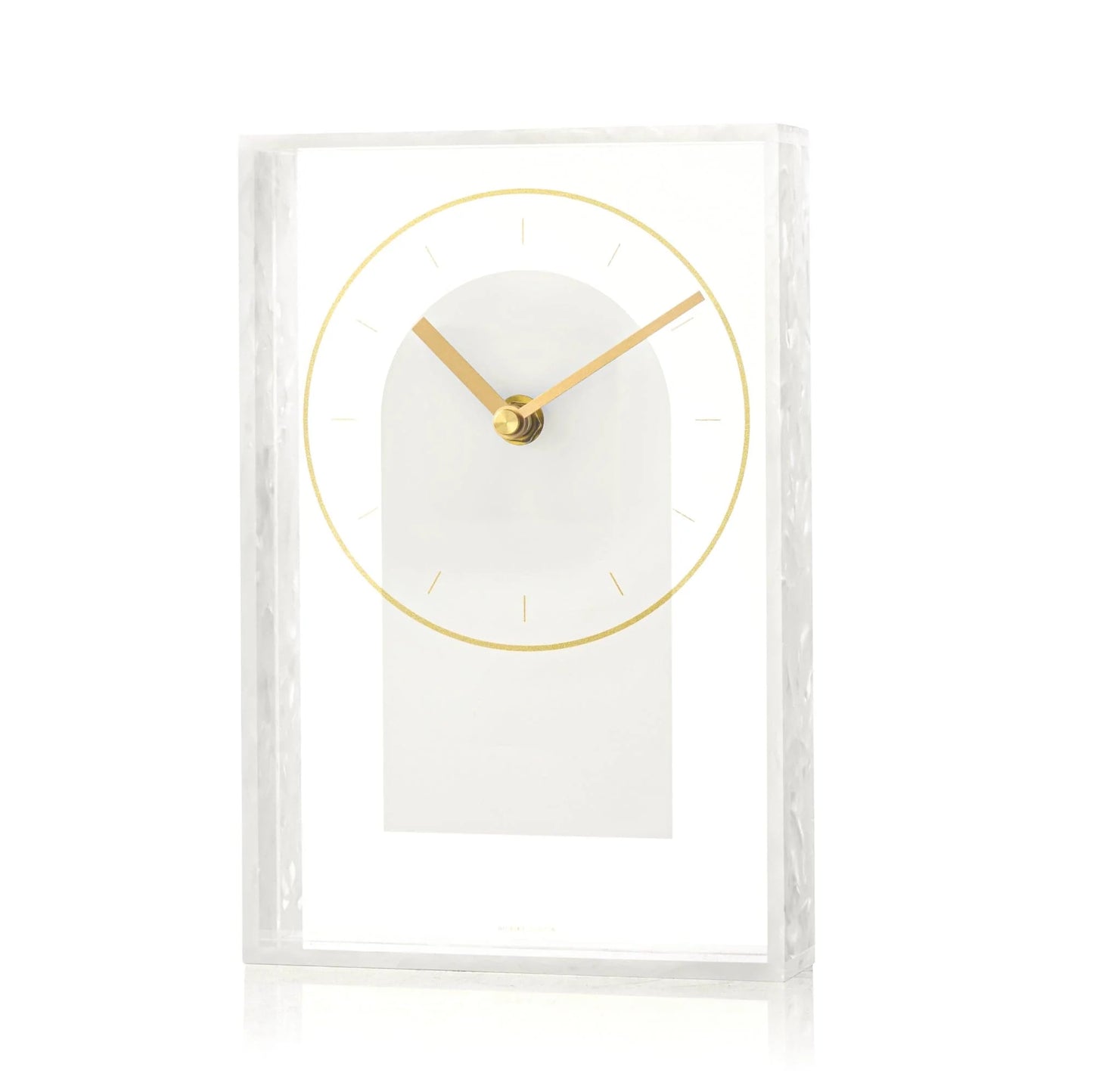 Pearlstone Frame Desk Clock