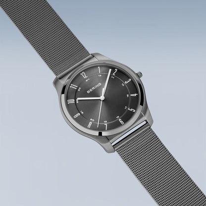 Bering Watch | Ultra Slim | Brushed Grey Sunray