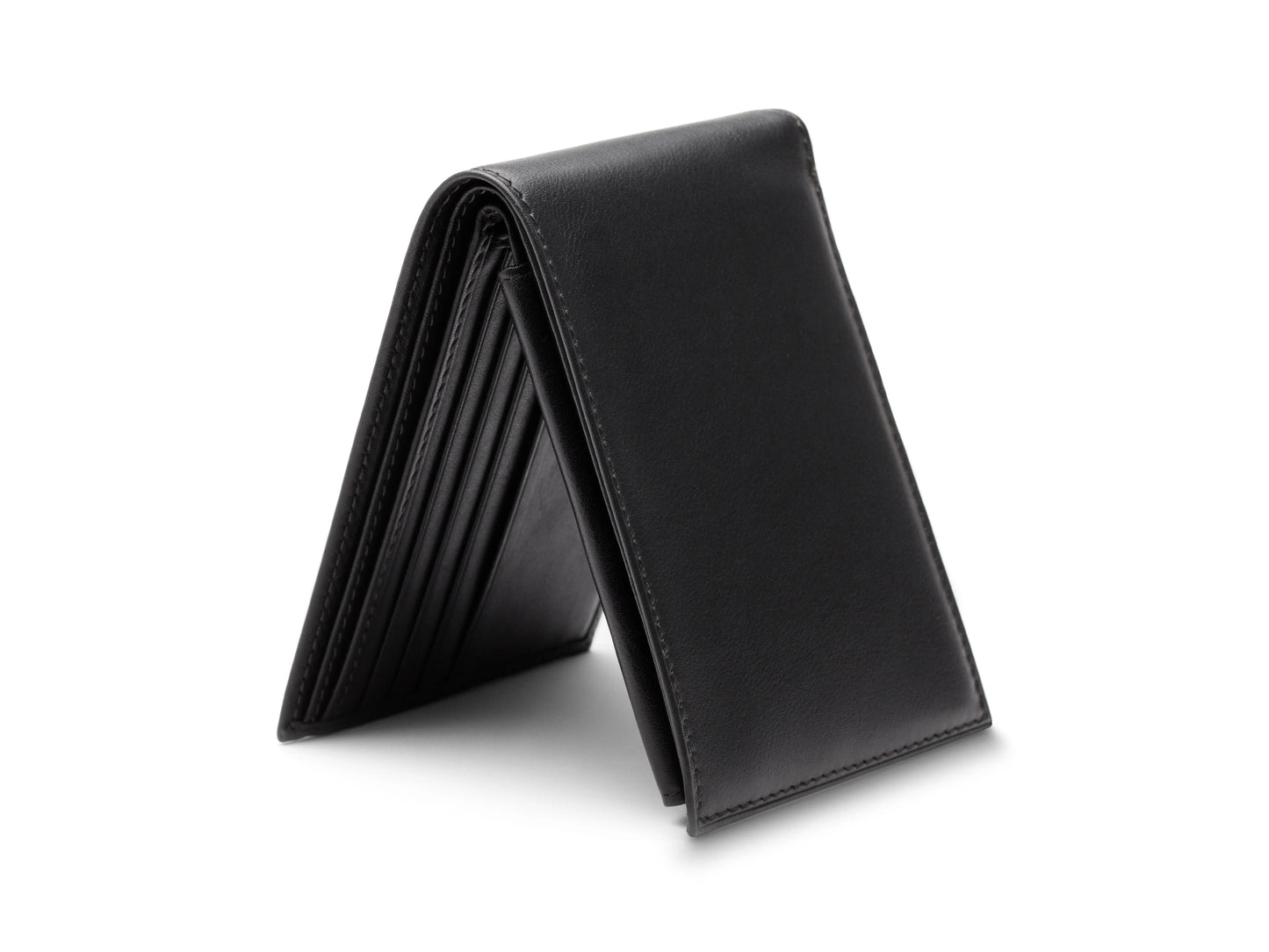 Bosca Wallet | Credit Wallet w/ I.D. Passcase | Nappa Vitello Leather