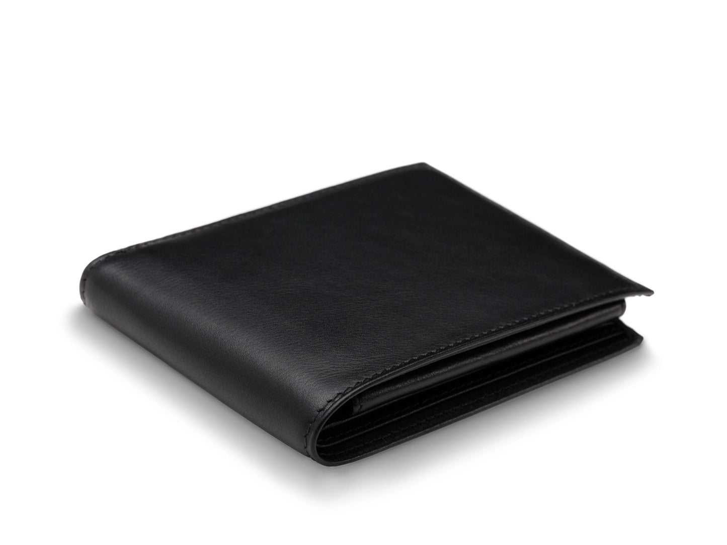 Bosca Wallet | Credit Wallet w/ I.D. Passcase | Nappa Vitello Leather