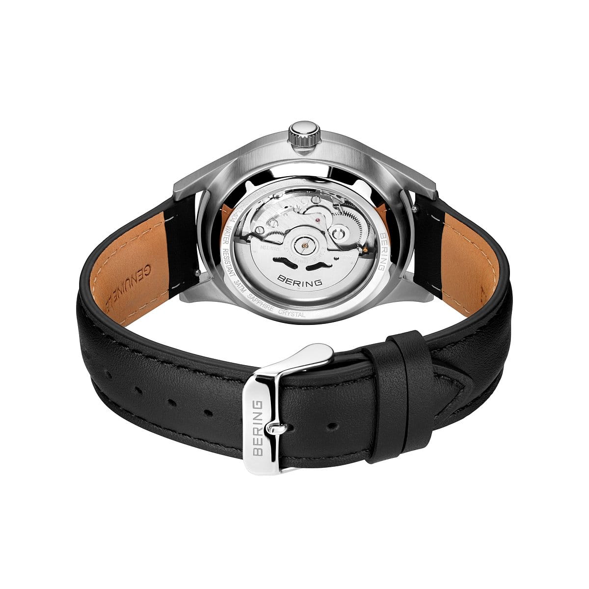 Bering Watch | Automatic | Silver White Leather