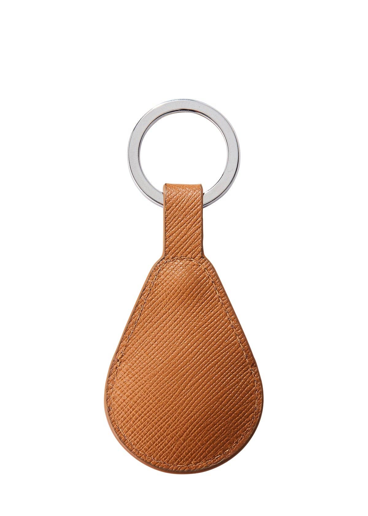 Mocha Smart Tracker Key Chain AirTag Holder | Cross