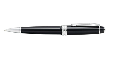 Bailey Light Glossy Black Resin Ballpoint Pen | Cross