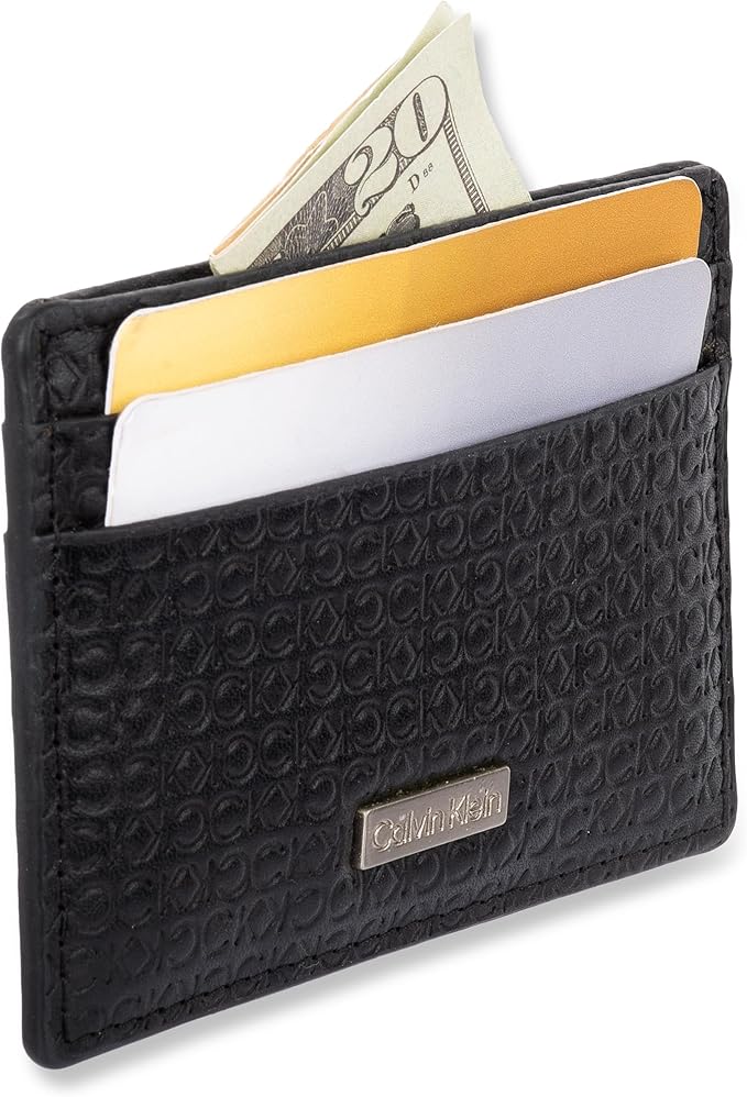 Calvin Klein Card Case & Key Fob Gift Set
