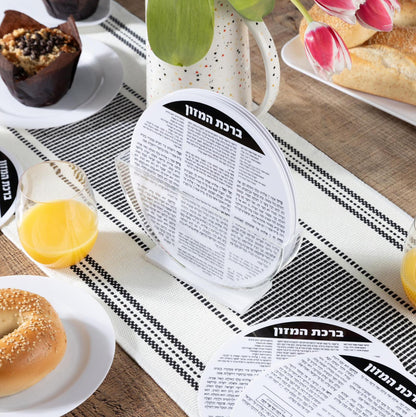 Round Acrylic Bencher Set | Clear