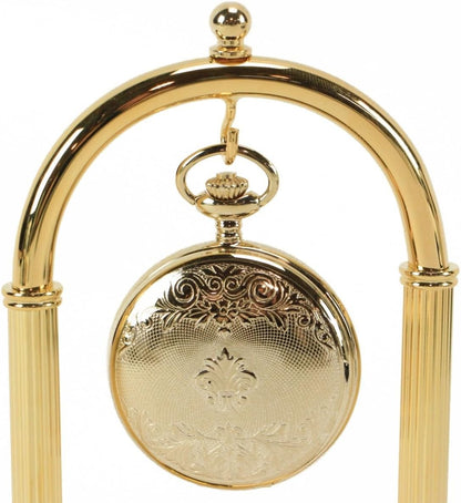 Pocket Watch Stand – Full Arch Gold