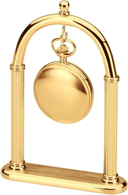 Pocket Watch Stand – Full Arch Gold