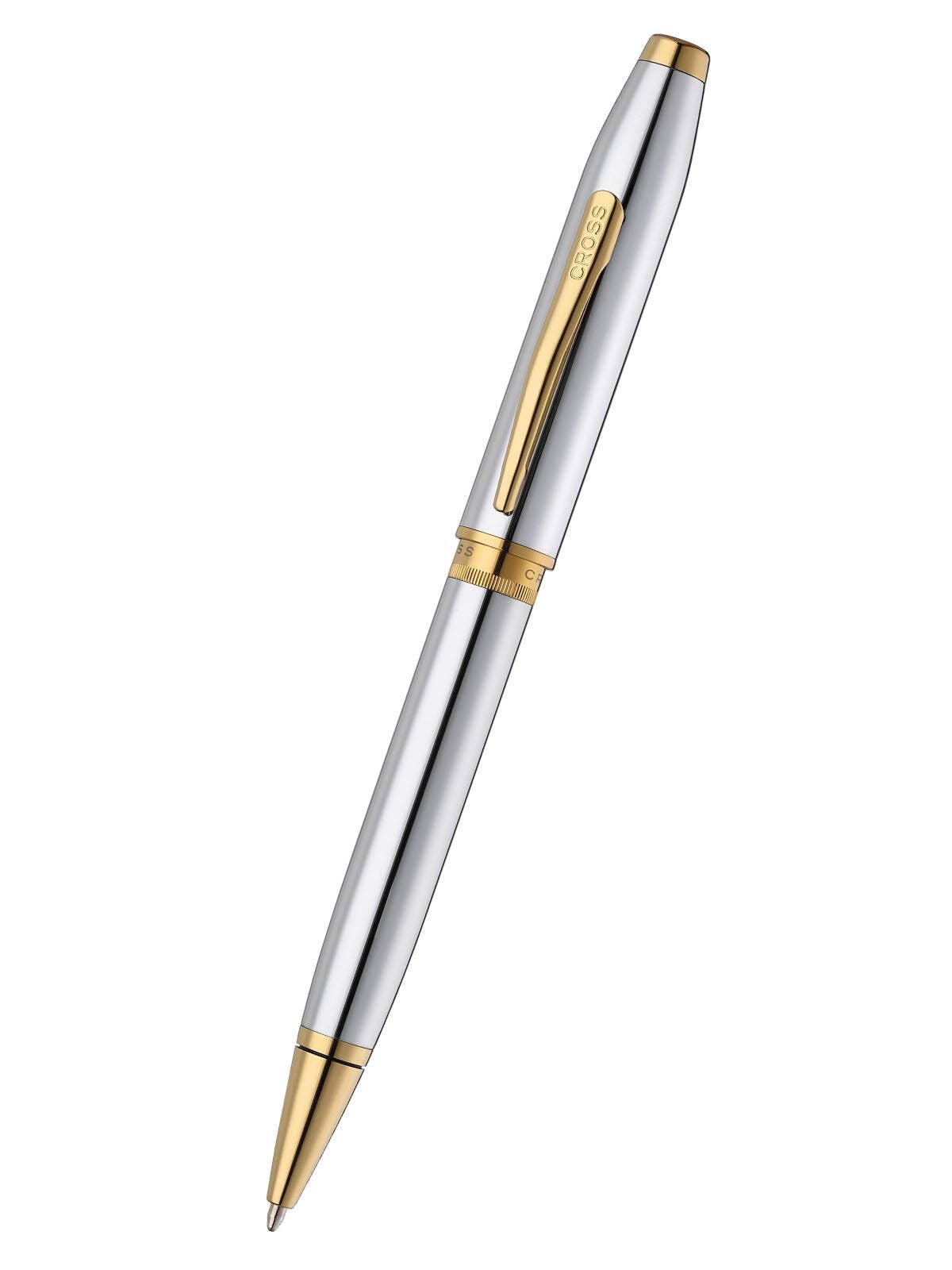 Cross Pen | Foundry Ballpoint | Chrome Gold