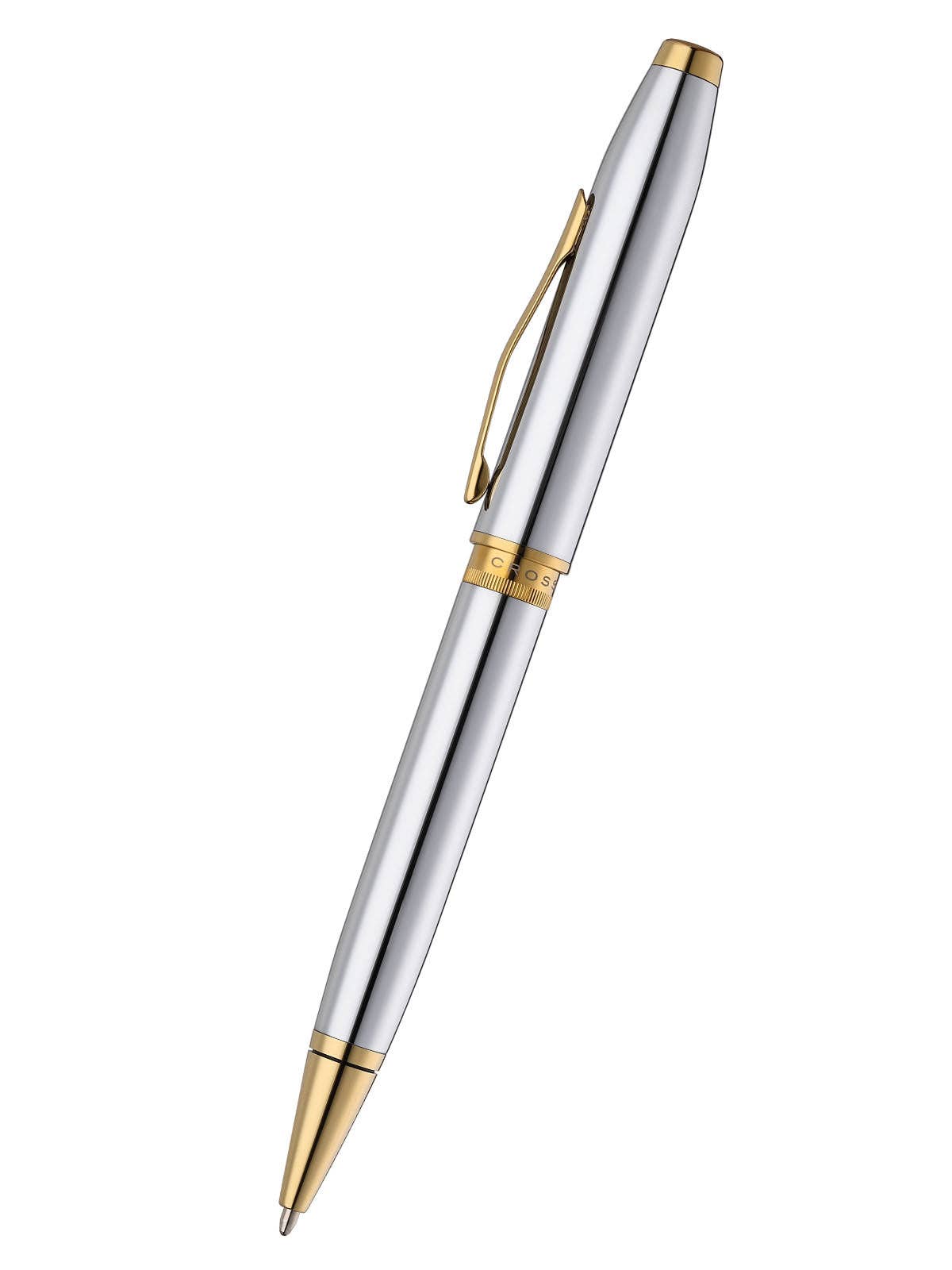 Cross Pen | Foundry Ballpoint | Chrome Gold