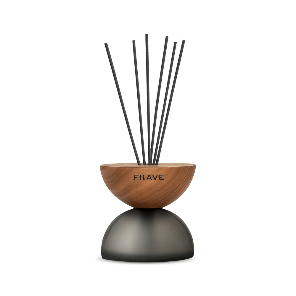 Breathe Wood Frosted Glass | Reed Diffuser | FRAVE