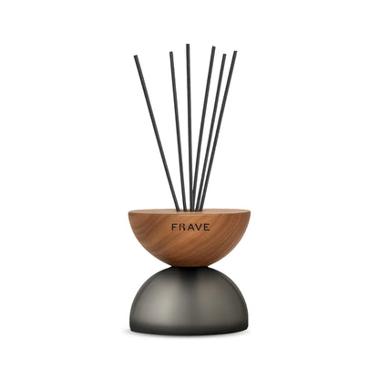 Breathe Wood Frosted Glass | Reed Diffuser | FRAVE