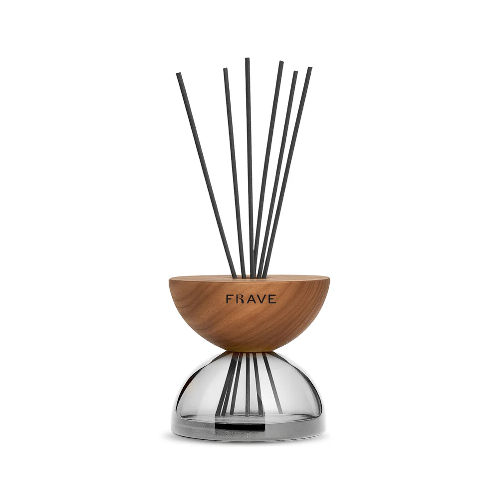 Breathe Wood Transparent Glass | Reed Diffuser | FRAVE