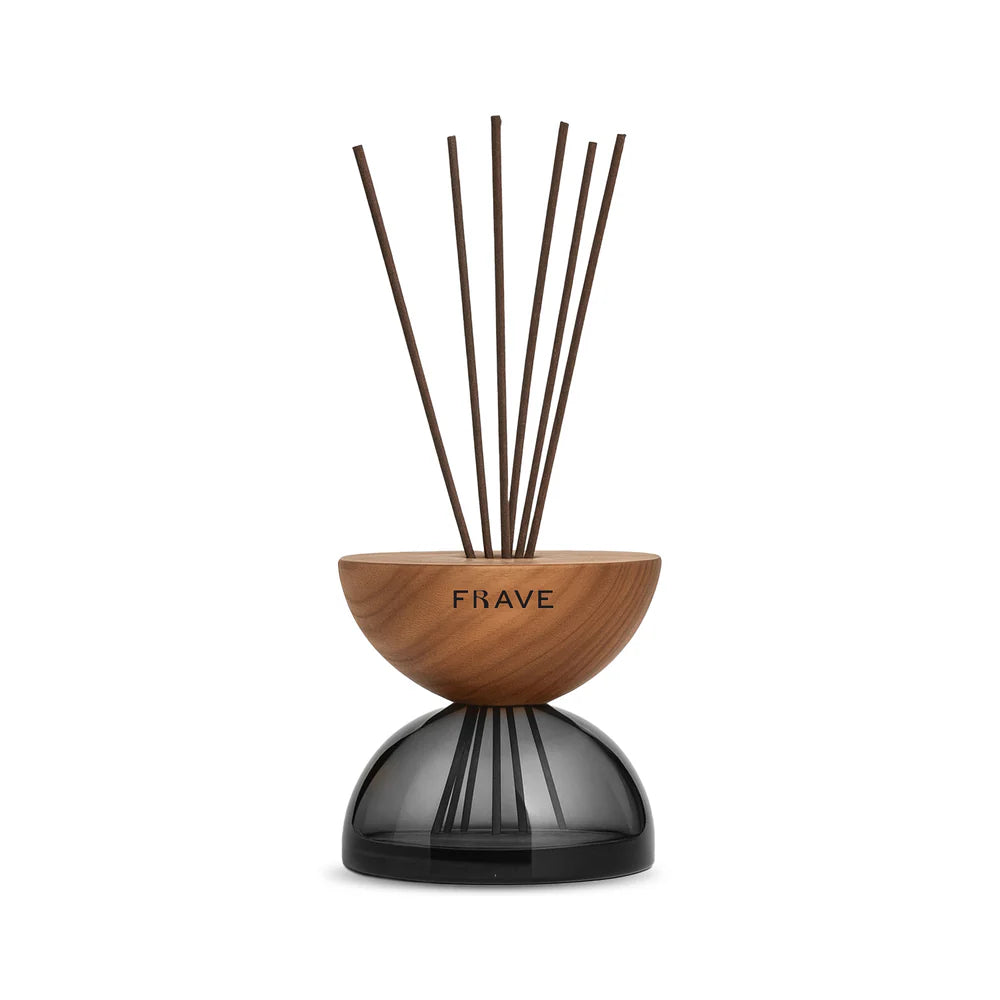 Breathe Wood Smoked Glass | Reed Diffuser | FRAVE