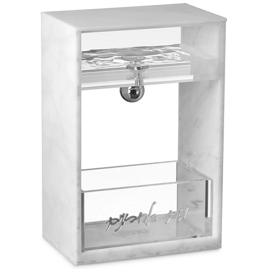 Mayim Achronim – Elegant Marble Lucite