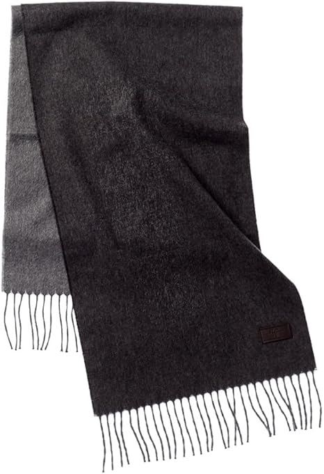 Hickey Freeman | Grey Two Tone | Cashmere Scarf