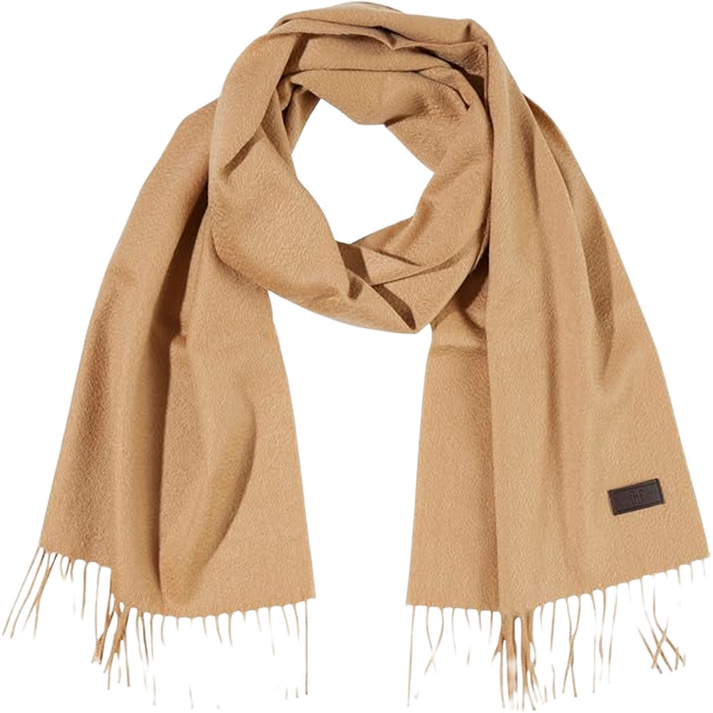 Hickey Freeman | Solid Camel | Cashmere Scarf