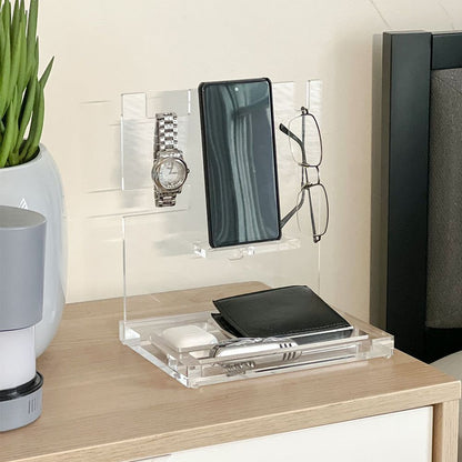 Lucite Mens' Accessories Display Stand
