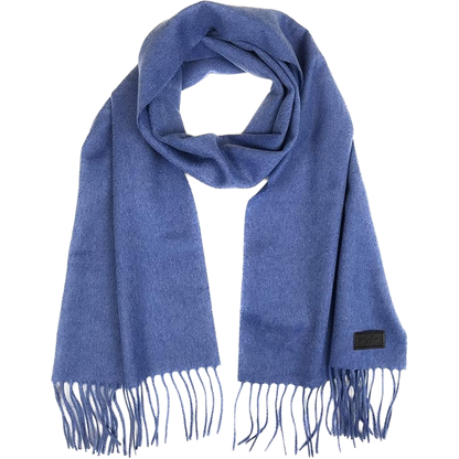 Hickey Freeman | Solid Denim | Cashmere Scarf