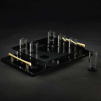 Lucite Shot Cup Set