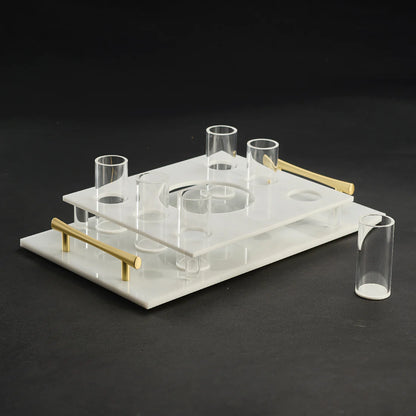 Lucite Shot Cup Set
