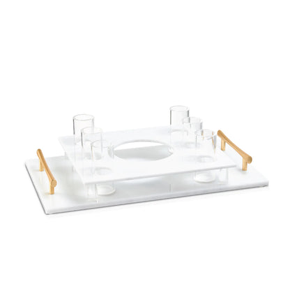 Lucite Shot Cup Set