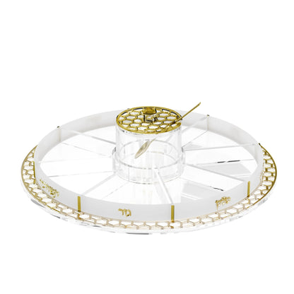 Simanim Tray – Swivel Honeycomb