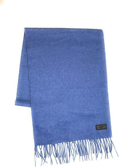 Hickey Freeman | Solid Denim | Cashmere Scarf