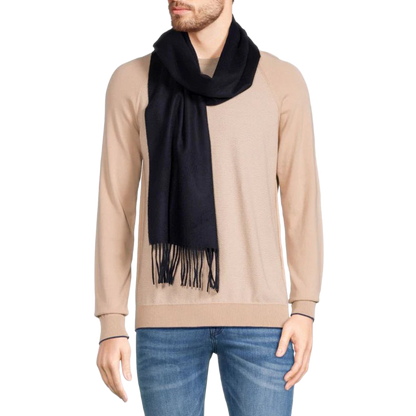 Saks Fifth Avenue | Solid Navy | Cashmere Scarf