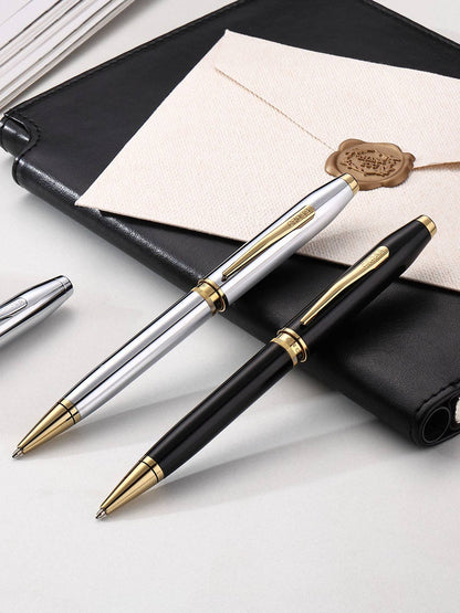 Cross Pen | Foundry Ballpoint | Chrome Gold