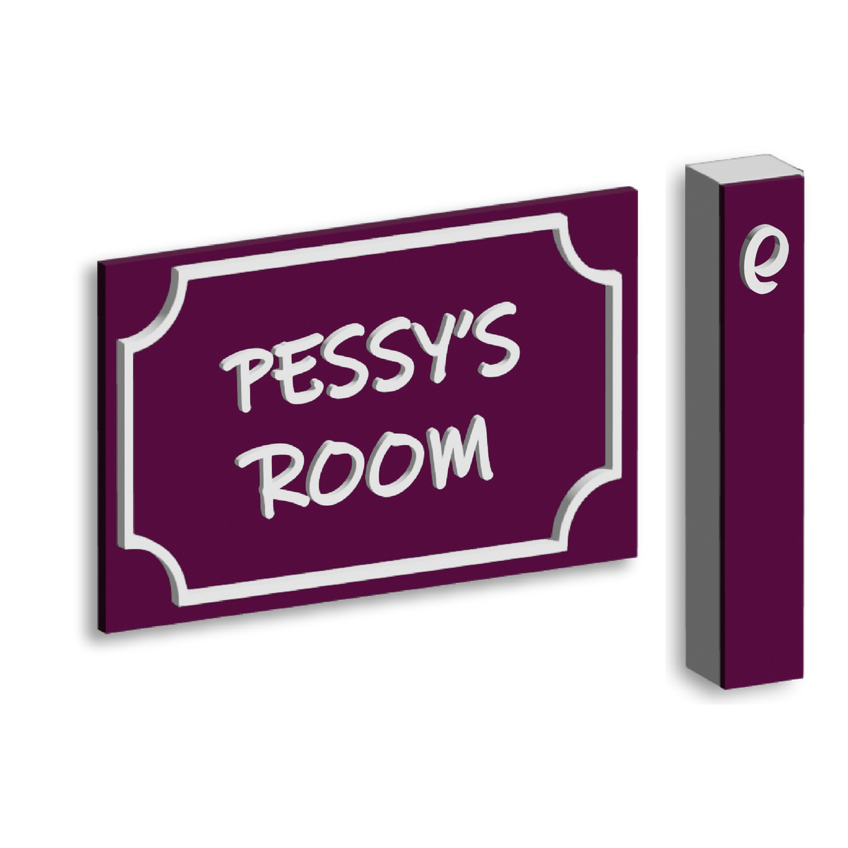 Ultimate Kids Bedroom Set — Plaque + Mezuzah