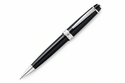 Bailey Light Glossy Black Resin Ballpoint Pen | Cross