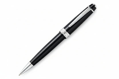 Bailey Light Glossy Black Resin Ballpoint Pen | Cross