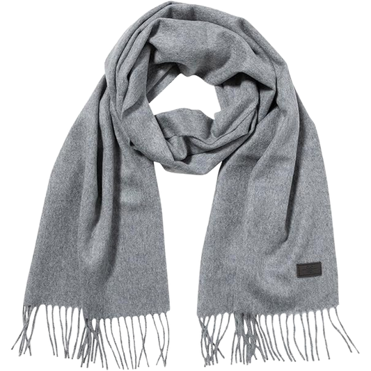 Hickey Freeman | Solid Light Grey | Cashmere Scarf