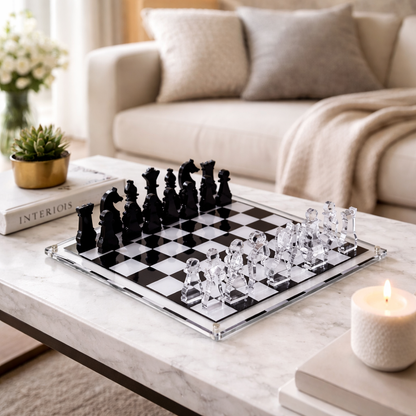 Acrylic Chess Set