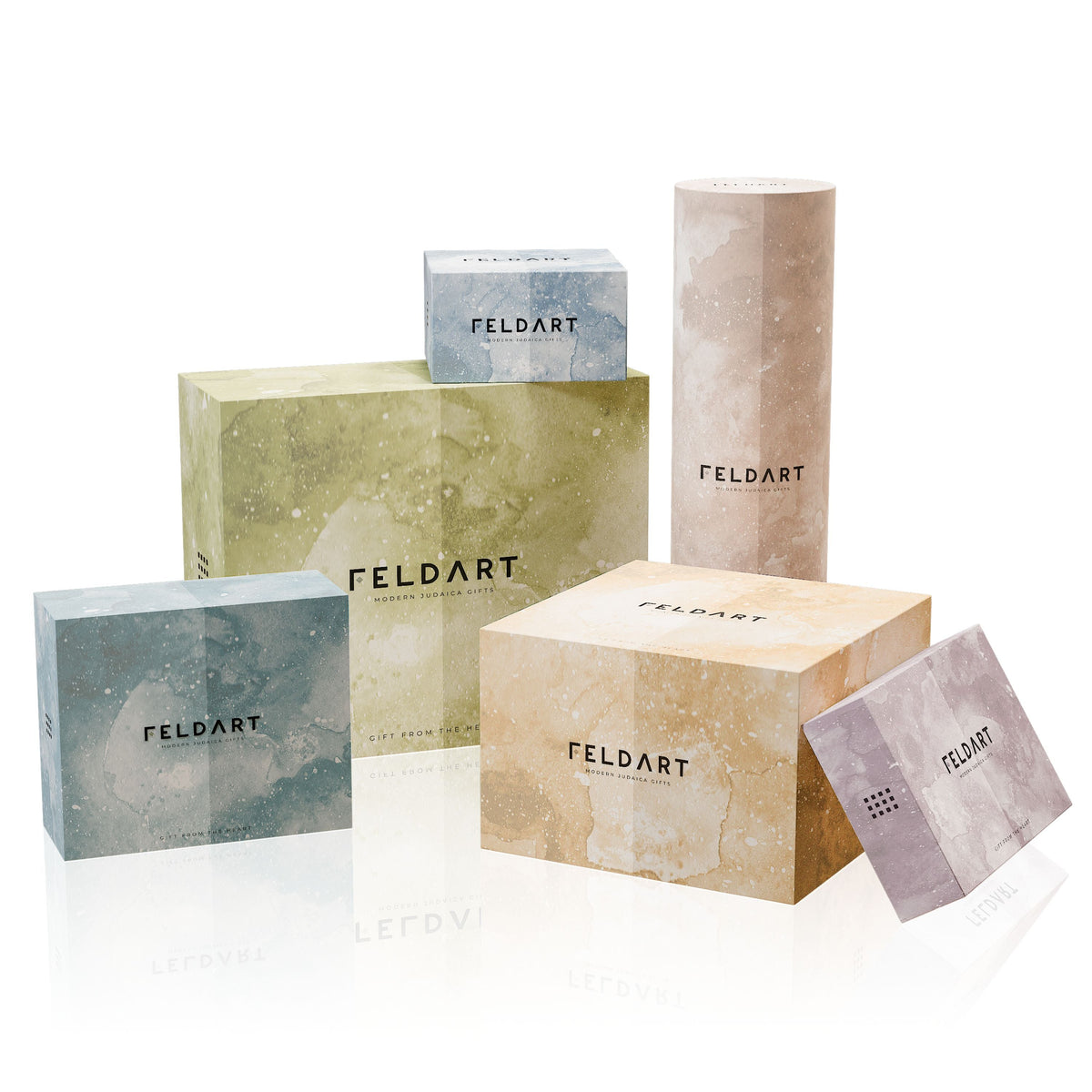 Feldart gift-ready product packaging
