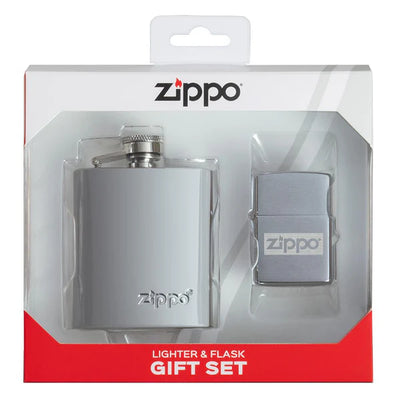 Zippo Flask & Lighter Set